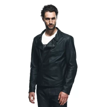 Dainese Chiodo Men's Motorcycle Leather Jacket – Classic Style Meets Modern Protection - Image 8