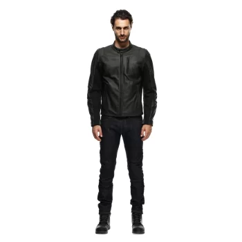 Dainese Istrice Men's Leather Motorcycle Jacket – Advanced Protection Meets Urban Style - Image 3