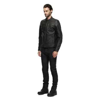 Dainese Istrice Men's Leather Motorcycle Jacket – Advanced Protection Meets Urban Style - Image 4