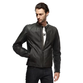 Dainese Istrice Men's Leather Motorcycle Jacket – Advanced Protection Meets Urban Style - Image 6