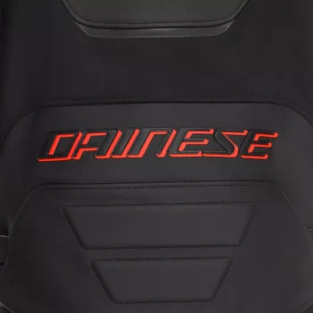 Dainese Racing 5 Leather Motorcycle Jacket – CE Armor (Black/Red) - Image 12