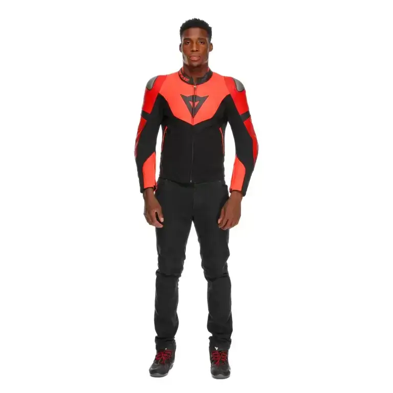 Dainese Iperattiva Leather-Tex Motorcycle Jacket
