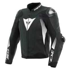 Dainese Super Speed 4 Men's Motorcycle Leather Jacket (Black/Black)
