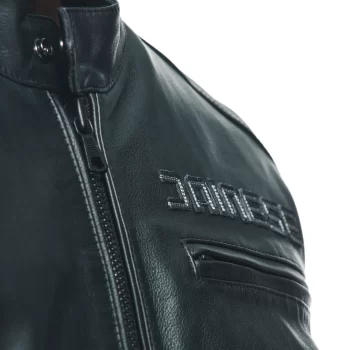 Dainese Zaurax Men's Leather Motorcycle Jacket – Premium Urban Protection - Image 9