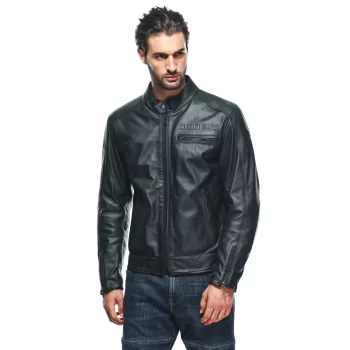 Dainese Zaurax Men's Leather Motorcycle Jacket – Premium Urban Protection - Image 5