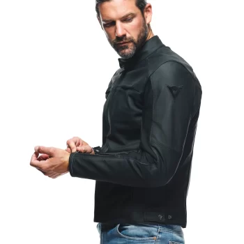 Dainese Razon 2 Men's Leather Motorcycle Jacket – Urban Performance Redefined - Image 7