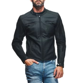 Dainese Razon 2 Men's Leather Motorcycle Jacket – Urban Performance Redefined - Image 5