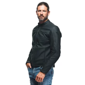 Dainese Razon 2 Men's Leather Motorcycle Jacket – Urban Performance Redefined - Image 6
