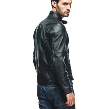 Dainese Mike 3 Men's Leather Motorcycle Jacket – Classic Urban Style with Modern Protection - Image 14
