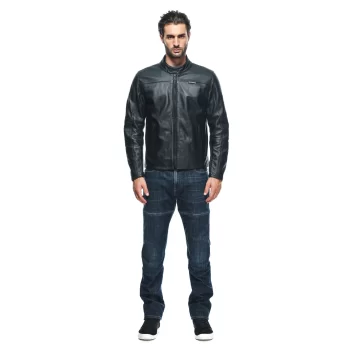 Dainese Mike 3 Men's Leather Motorcycle Jacket – Classic Urban Style with Modern Protection - Image 5