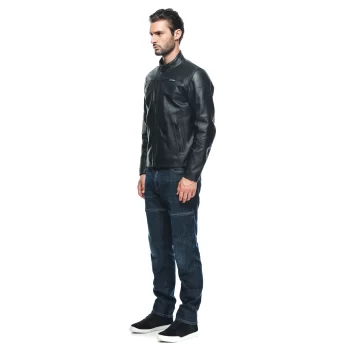 Dainese Mike 3 Men's Leather Motorcycle Jacket – Classic Urban Style with Modern Protection - Image 6