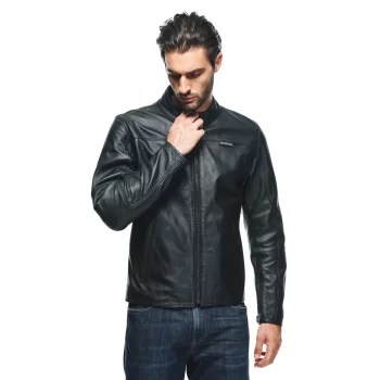 Dainese Mike 3 Men's Leather Motorcycle Jacket – Classic Urban Style with Modern Protection - Image 10