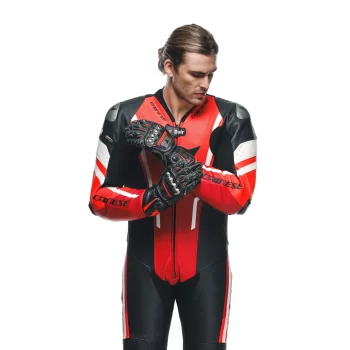 Dainese Misano 3 D-Air® Perforated Leather Racing Suit - Image 9