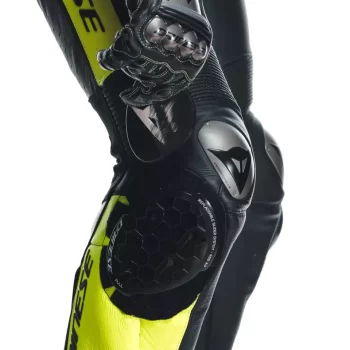 Dainese Misano 3 D-Air® Perforated Leather Racing Suit –Black - Image 8