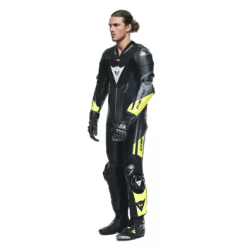 Dainese Misano 3 D-Air® Perforated Leather Racing Suit –Black - Image 5