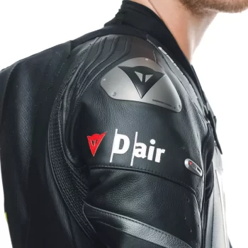 Dainese Misano 3 D-Air® Perforated Leather Racing Suit –Black - Image 10