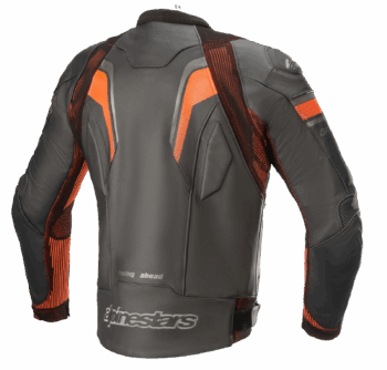 Alpinestars GP Plus R V3 Rideknit Leather Jacket – Black/Red Fluo - Image 2