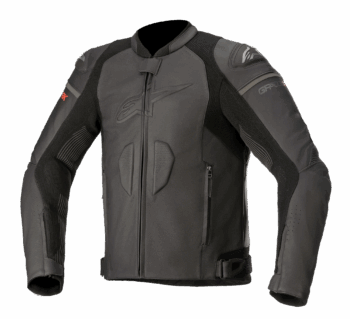 Alpinestars GP Plus R V3 Rideknit Leather Jacket – Black/Black