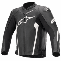 Dainese Super Speed 4 Leather Jacket – Track-Ready Performance (Black/White)