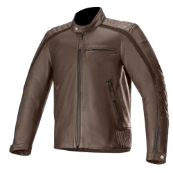 Alpinestars Hoxton V2 Leather Jacket – Brown | Heritage Style