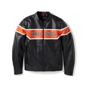 H-D Trenton Leather Riding Jacket