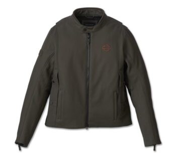 Men’s Paradigm Triple Vent System 2.0 Leather Jacket - Image 2