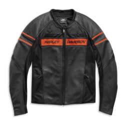 Men’s Harley-Davidson Brawler Leather Jacket – Rugged Style