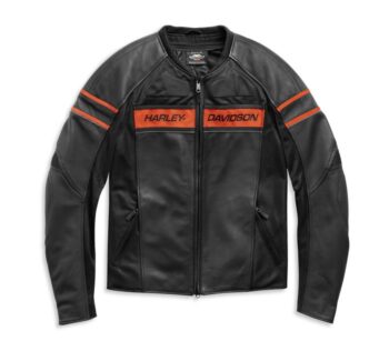 Men’s Harley-Davidson Brawler Leather Jacket – Rugged Style