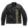 Men’s H-D Triple Vent Passing Link II Leather Jacket