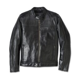 Men’s H-D Flex Layering System CAF Racer Leather Jacket – Outer Layer