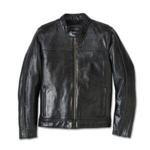 Men’s H-D Flex Layering System CAF Racer Leather Jacket – Outer Layer