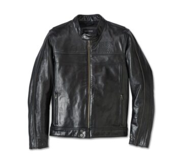 Men’s H-D Flex Layering System CAF Racer Leather Jacket – Outer Layer