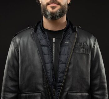 H-D Captain’s Leather Jacket – Flex Layering System Outer Layer - Image 5