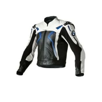 DAJ 0216 BMW Motorrad Men’s Motorbike Leather Jacket – Premium Riding Protection