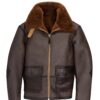 The C44 Sheepskin Flight Jacket Z21C122 – Classic Aviator Style & Superior Warmth