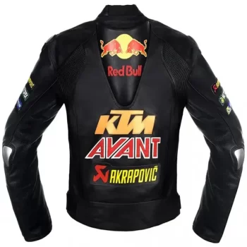 Men's KTM Red Bull Motorcycle Leather Jacket – Premium Racing Gear - Image 2