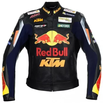 Men's KTM Red Bull Motorcycle Leather Jacket – Premium Racing Gear