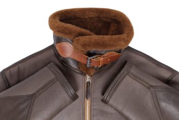 The C44 Sheepskin Flight Jacket Z21C122 – Classic Aviator Style & Superior Warmth - Image 3