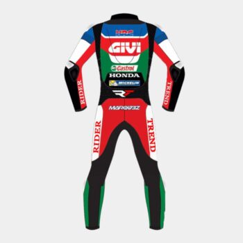 Alex Marquez Honda LCR MotoGP 2021 Leather Race Suit - Image 2