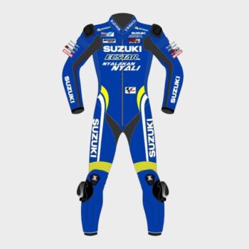 Alex Rins Suzuki MotoGP 2018 Leather Suit – Official Race-Grade Protection