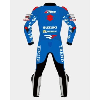Alex Rins Suzuki MotoGP Leather Apparel 2021 – Authentic Race Gear - Image 2