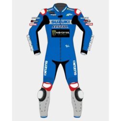 Alex Rins Suzuki MotoGP Leather Apparel 2021 – Authentic Race Gear