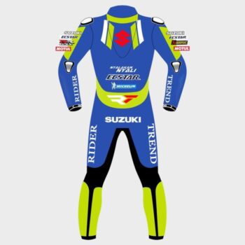 Alex Rins Suzuki Motorbike Leather Suit - Image 2