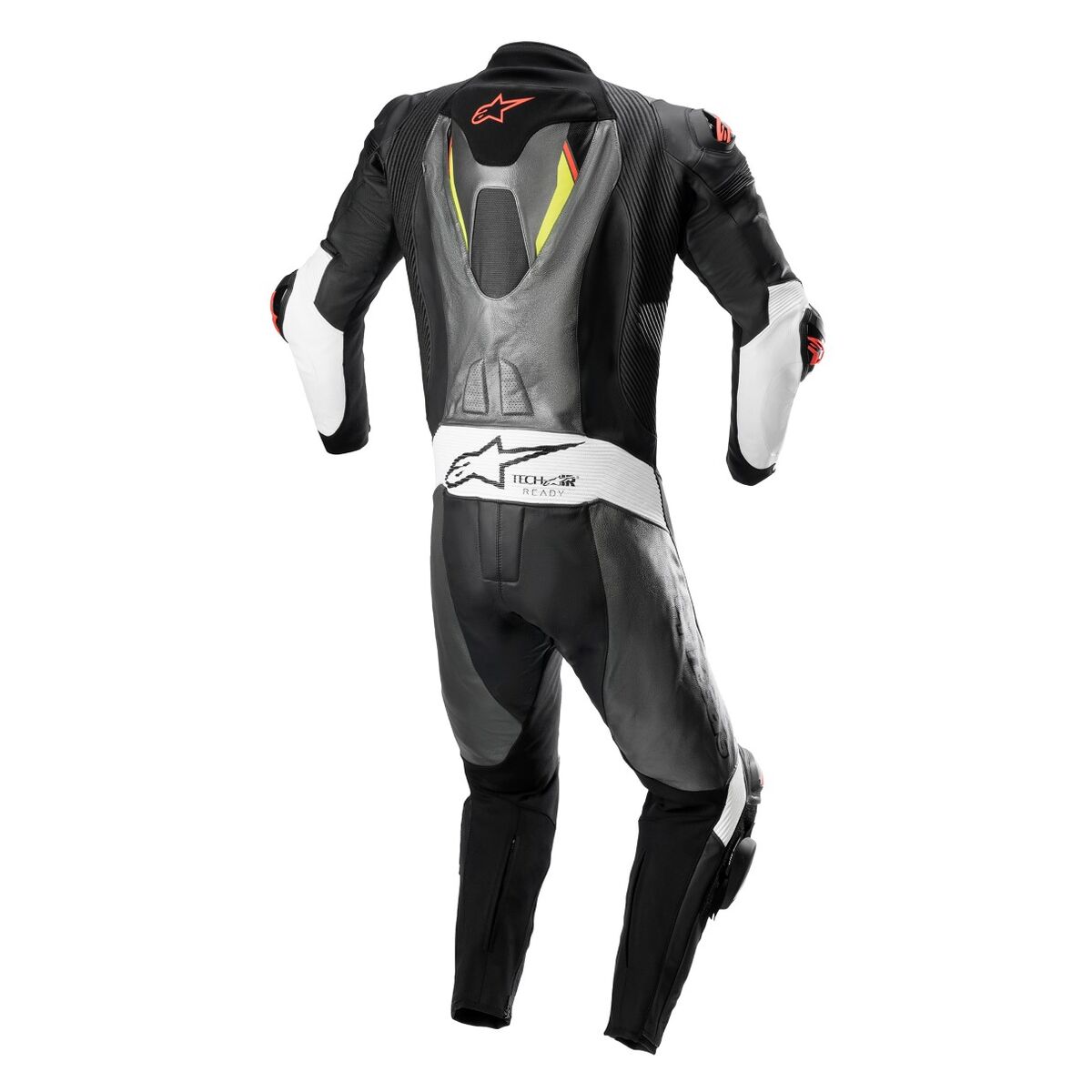 Alpinestars Missile V2 Ignition Race Suit – Grey/Black/Yellow - Image 2