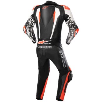 Alpinestars Racing Absolute V2 Race Suit – Black/White/Red - Image 2