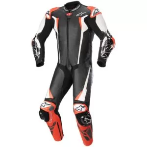 Alpinestars Racing Absolute V2 Race Suit – Black/White/Red