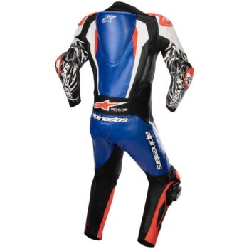 Alpinestars Racing Absolute V2 Race Suit – Blue/Black/Red - Image 2