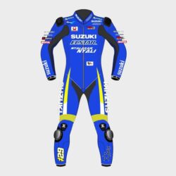 Andrea Iannone Suzuki MotoGP 2017 Racing Suit – Authentic MotoGP Leather Gear