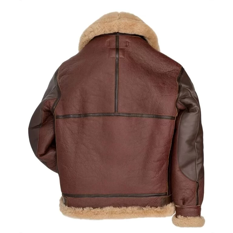 Men Shearling Sheepskin Jacket - Narson Leather