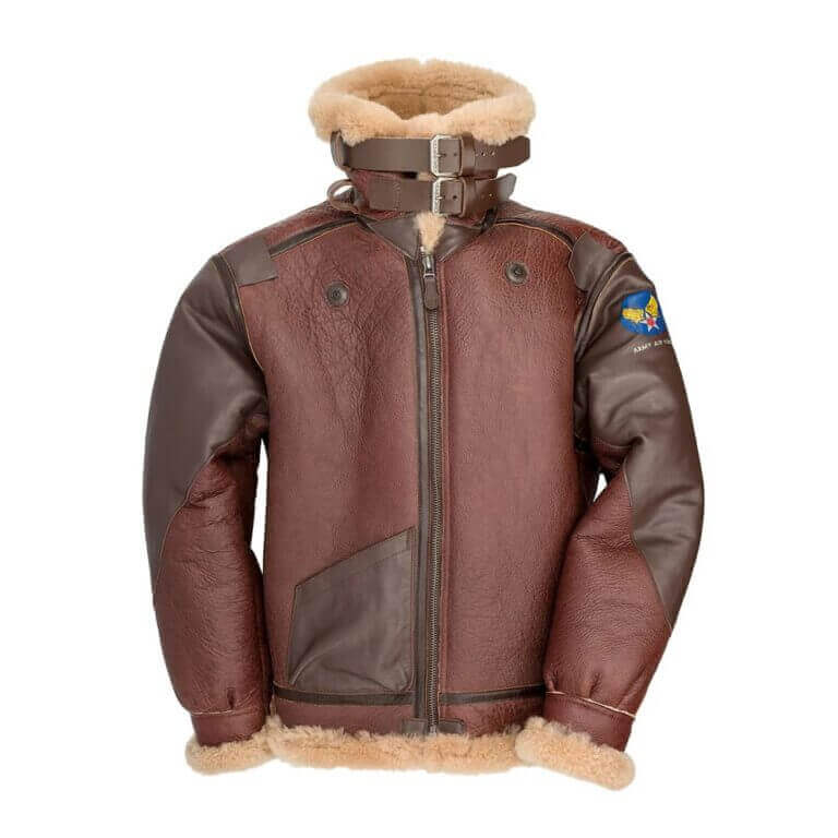 Men Shearling Sheepskin Jacket - Narson Leather
